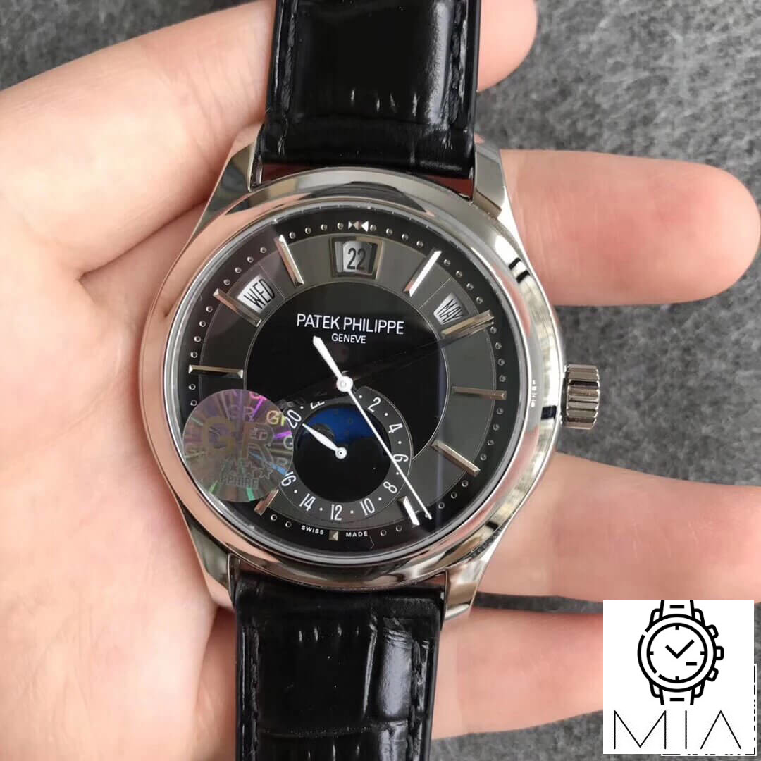 Patek Philippe Complications 5205G-010 GR Factory Black Strap