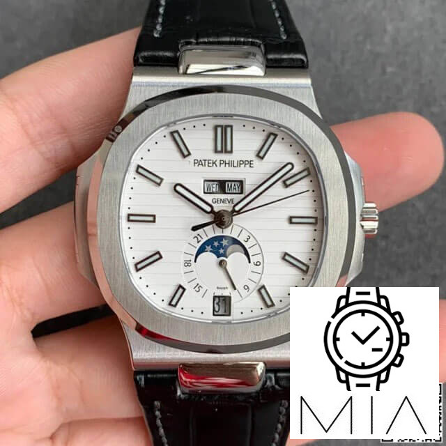 Patek Philippe Nautilus 5726/1A-010 GR Factory Black Strap