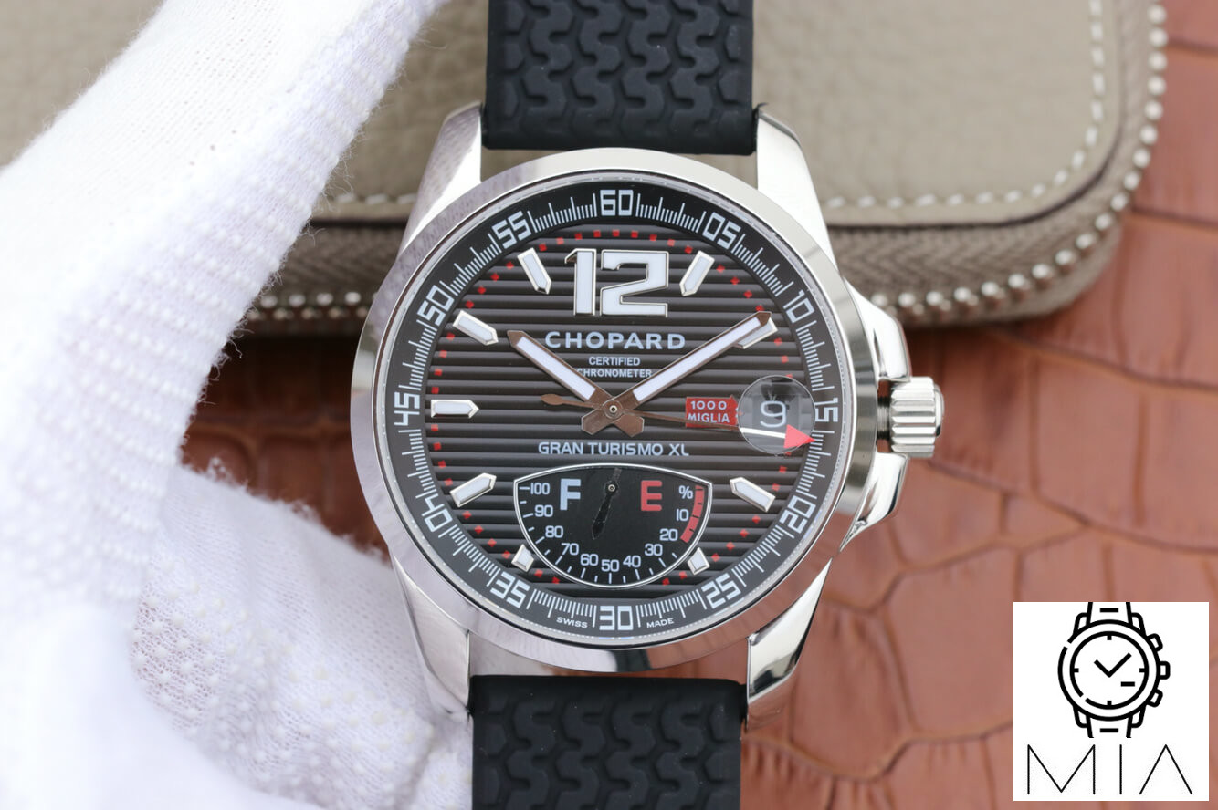 Chopard Classic Racing Mille Miglia 168457-3001 V6 Factory Black Strap