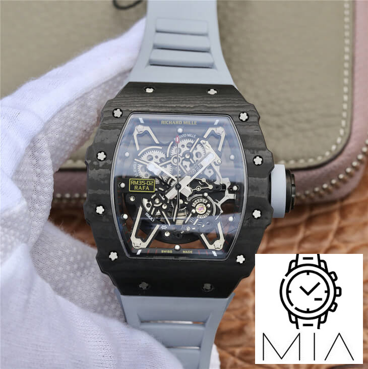 Richard Mille RM-035 KV Factory Grey Strap