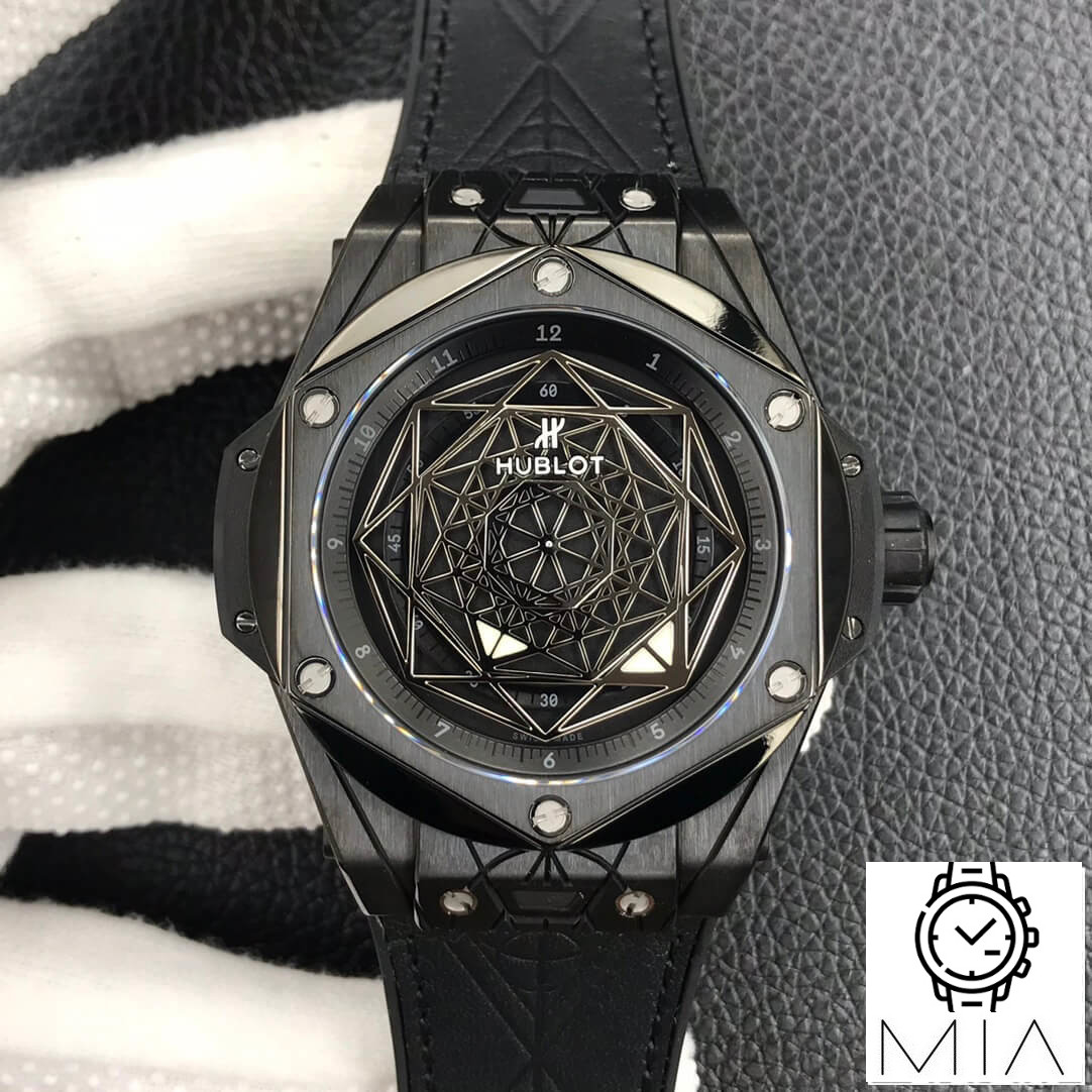 Hublot Big Bang 415.CX.1112.VR.MXM18 WWF Factory Black Strap