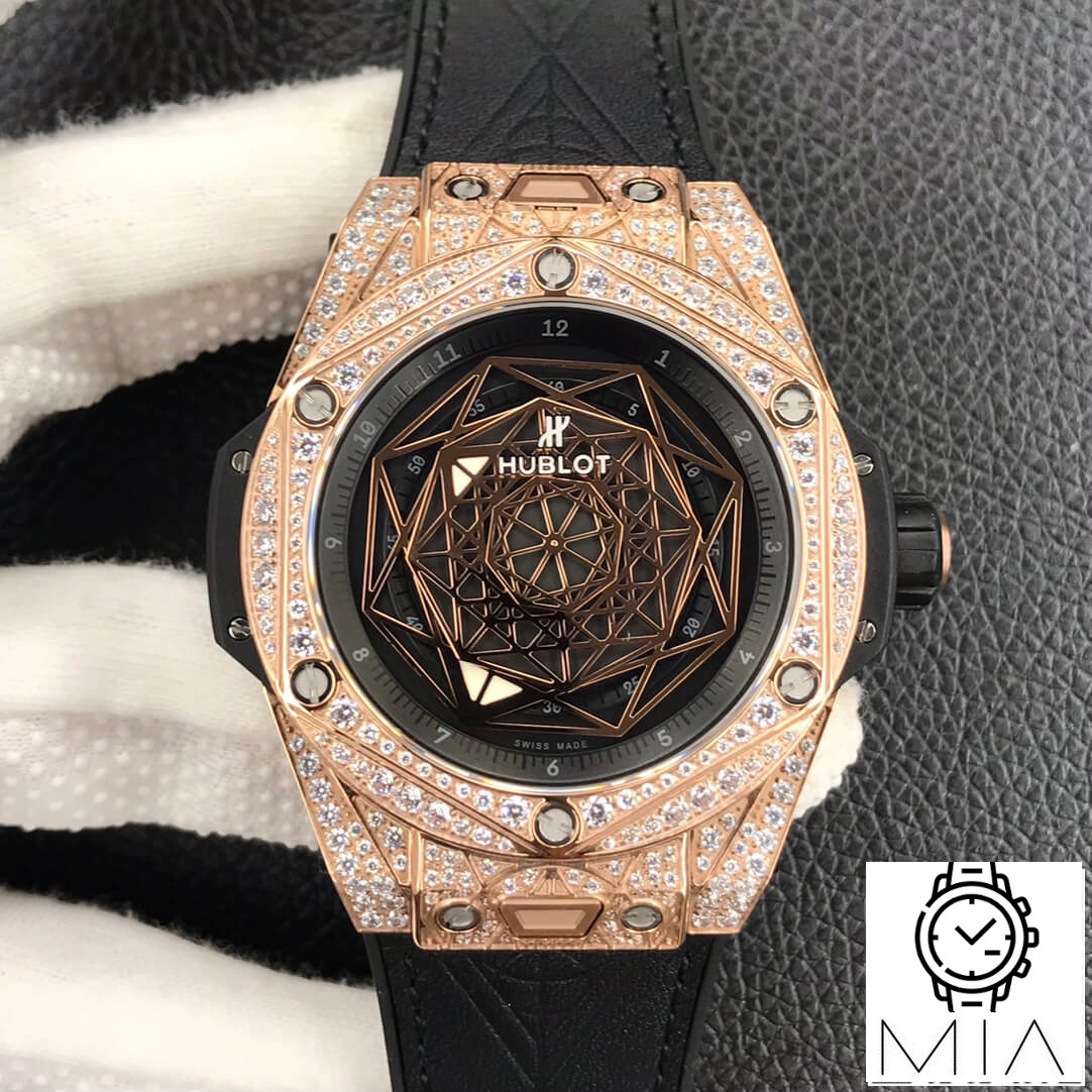 Hublot Big Bang WWF Factory Diamond-Set Bezel