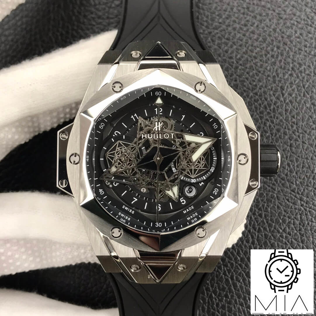 Hublot Big Bang Sang Bleu II 418.NX.1107.RX.MXM19 HB Factory Black Strap