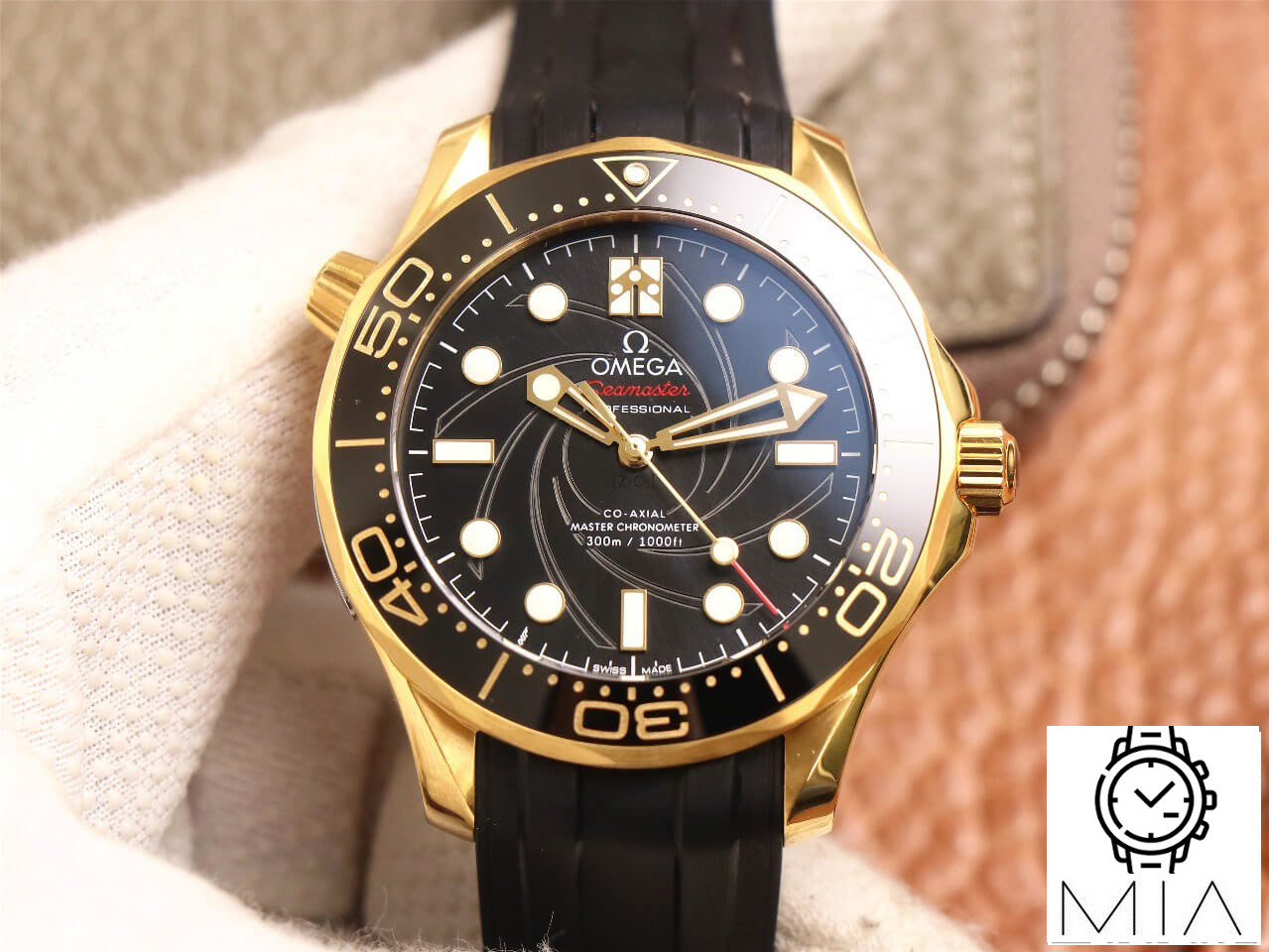 Omega Seamaster 210.62.42.20.01.001 VS Factory Black Strap