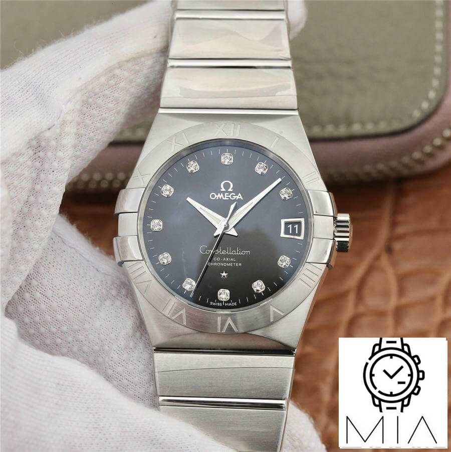 Omega Constellation 123.10.38.21.51.001 VS Factory Diamond-set Dial