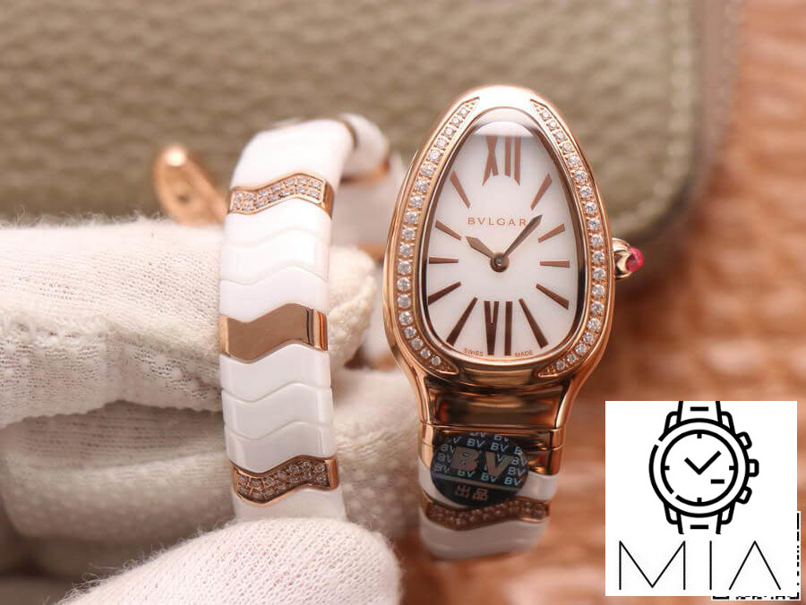 Bvlgari Serpenti 102202 BV Factory White Dial