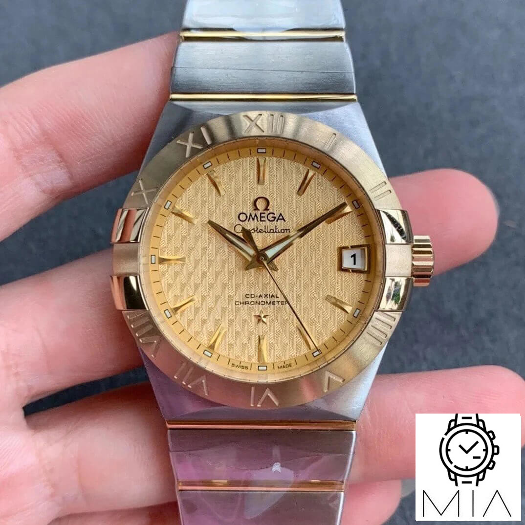 Omega Constellation 123.20.38.21.08.002 VS Factory Yellow Dial