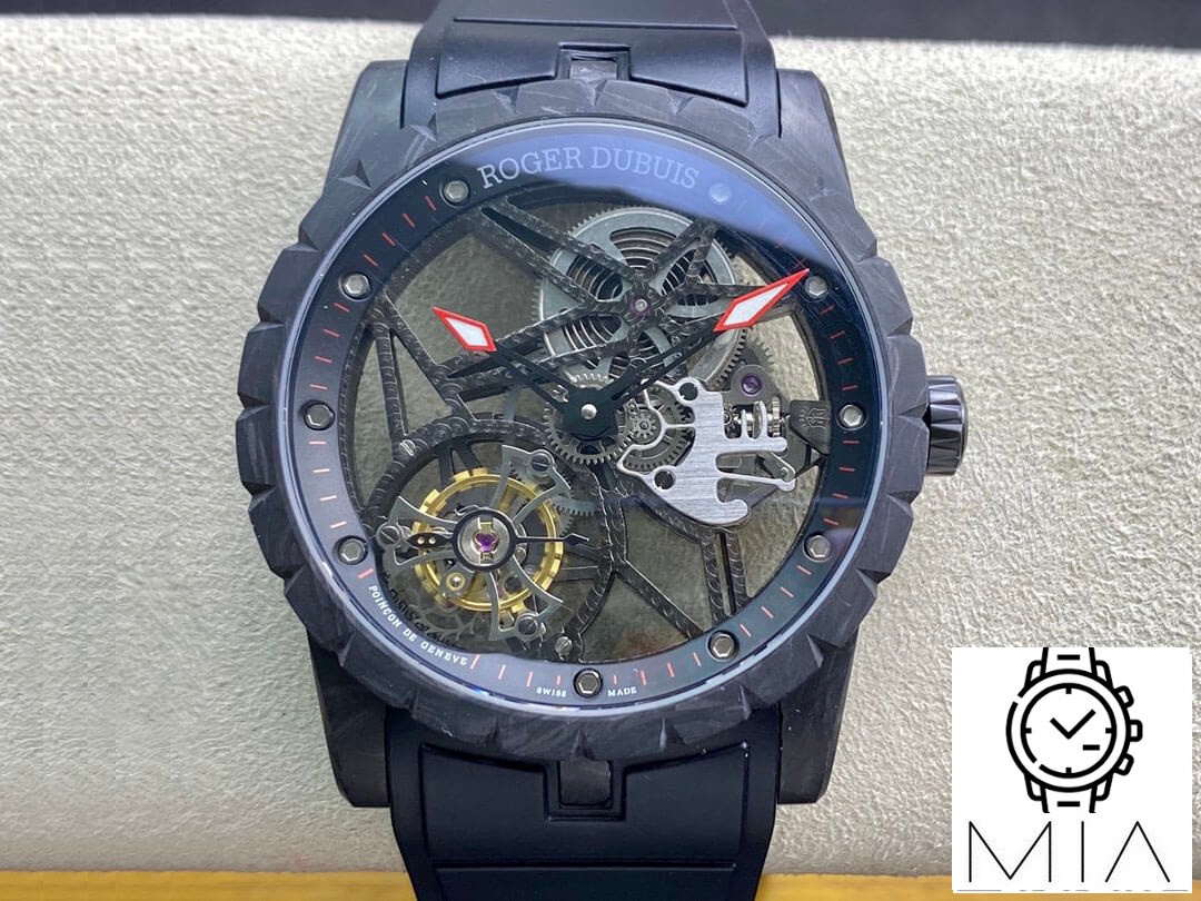 Roger Dubuis Excalibur DBEX0577 BBR Factory Skeleton Dial