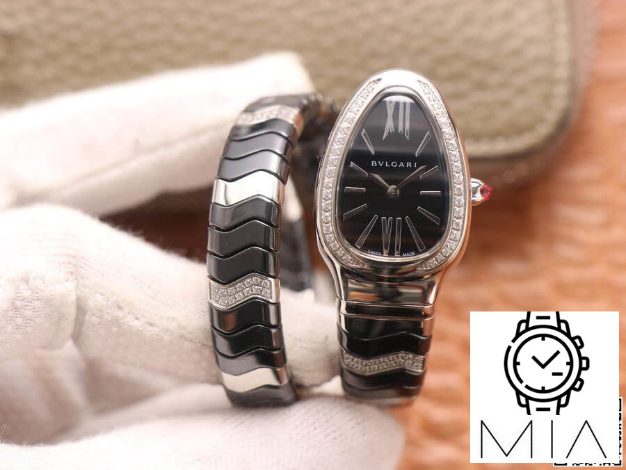 Bvlgari Serpenti 102129 BV Factory Diamond-Set Bezel