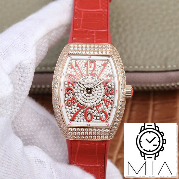 Franck Muller Vanguard Ladies ABF Factory Diamond-set Dial