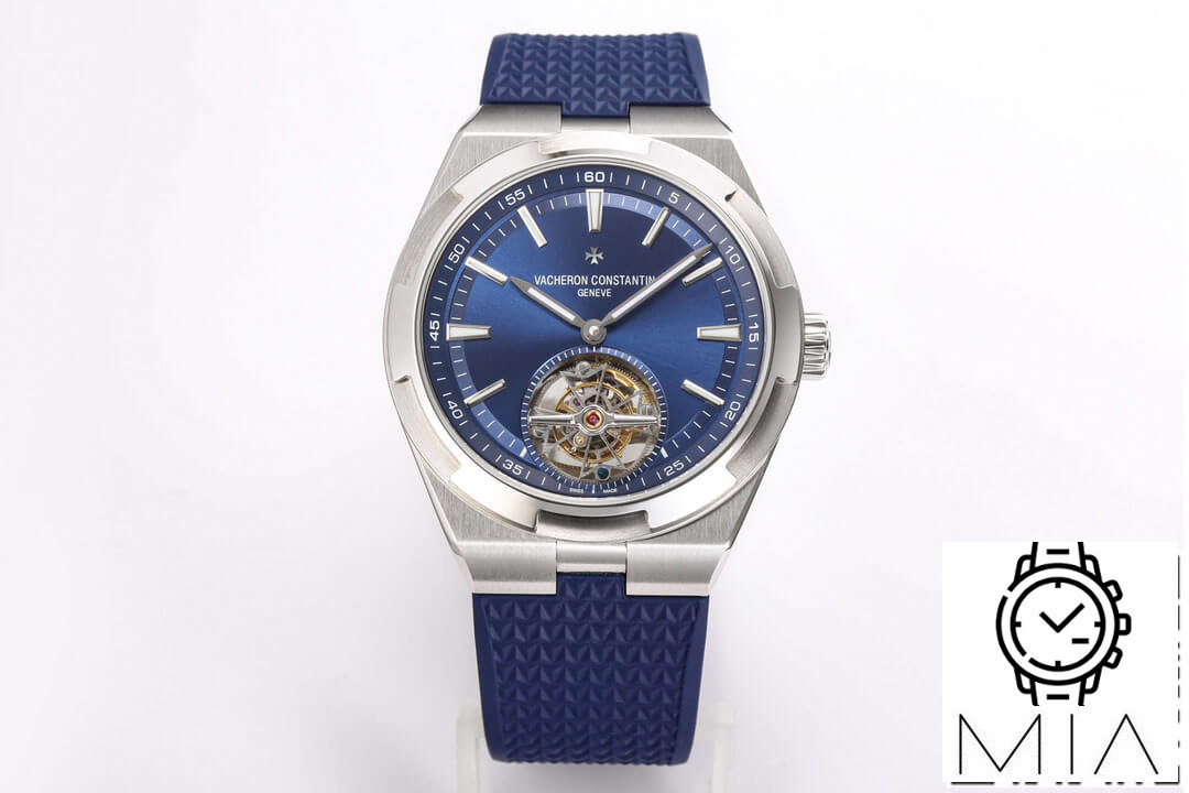 Vacheron Constantin Overseas Tourbillon 6000V/110A-B544 BBR Factory Blue Rubber Strap