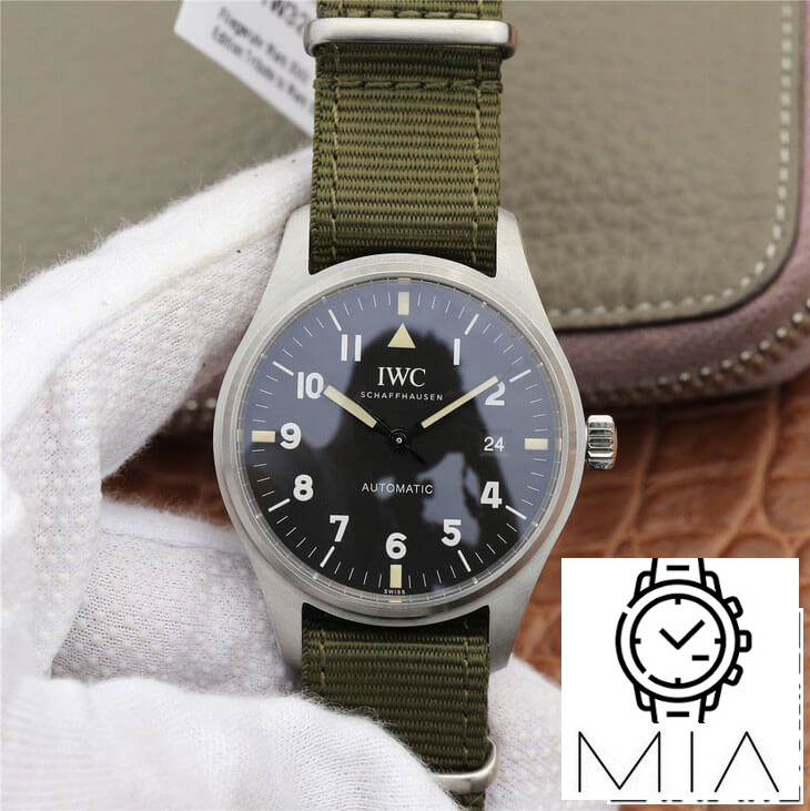 IWC Pilot IW327007 M+ Factory Green Strap