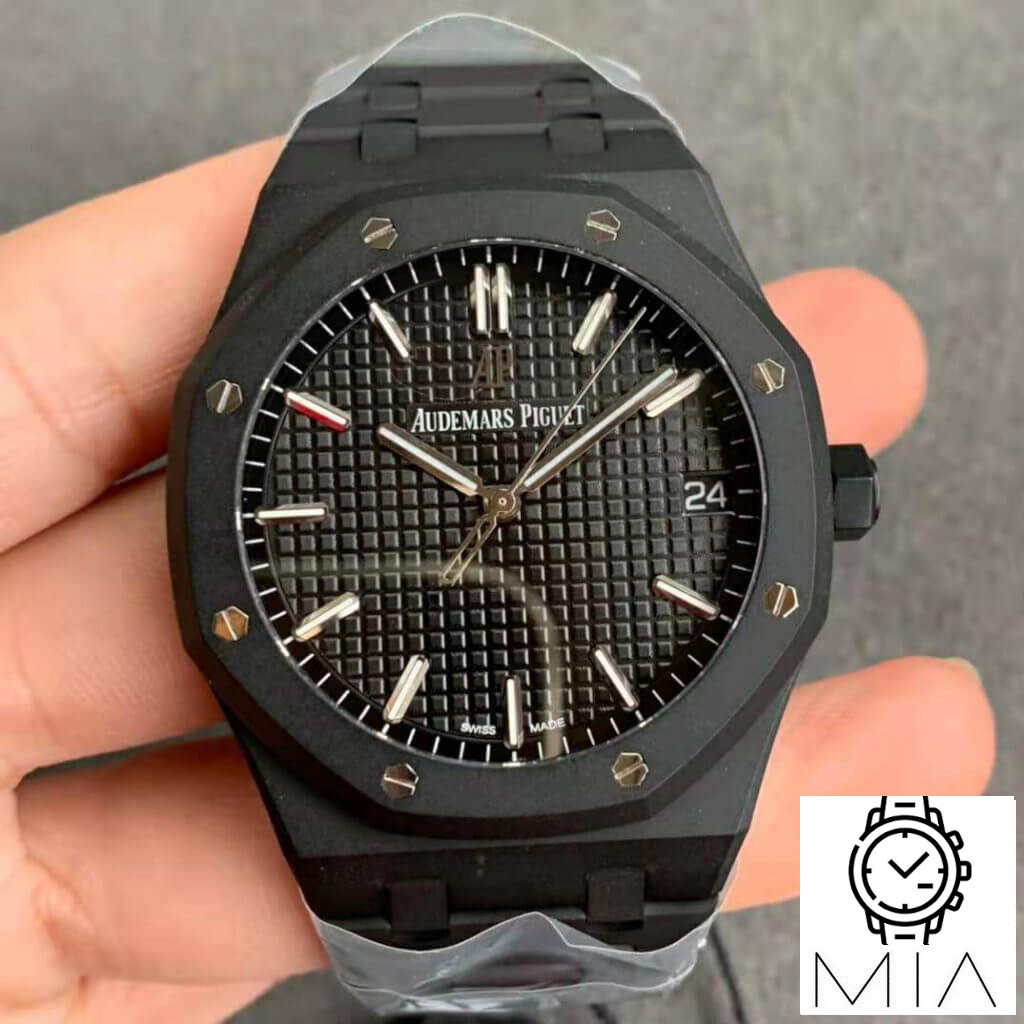 Audemars Piguet Royal Oak 15500 DLC Version ZF Factory Black Case