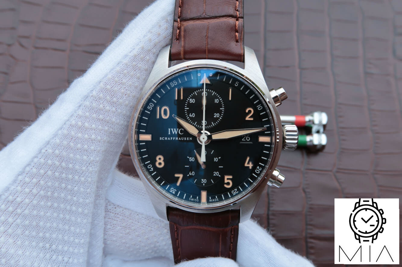 IWC Pilot IW387808 ZF Factory Brown Strap