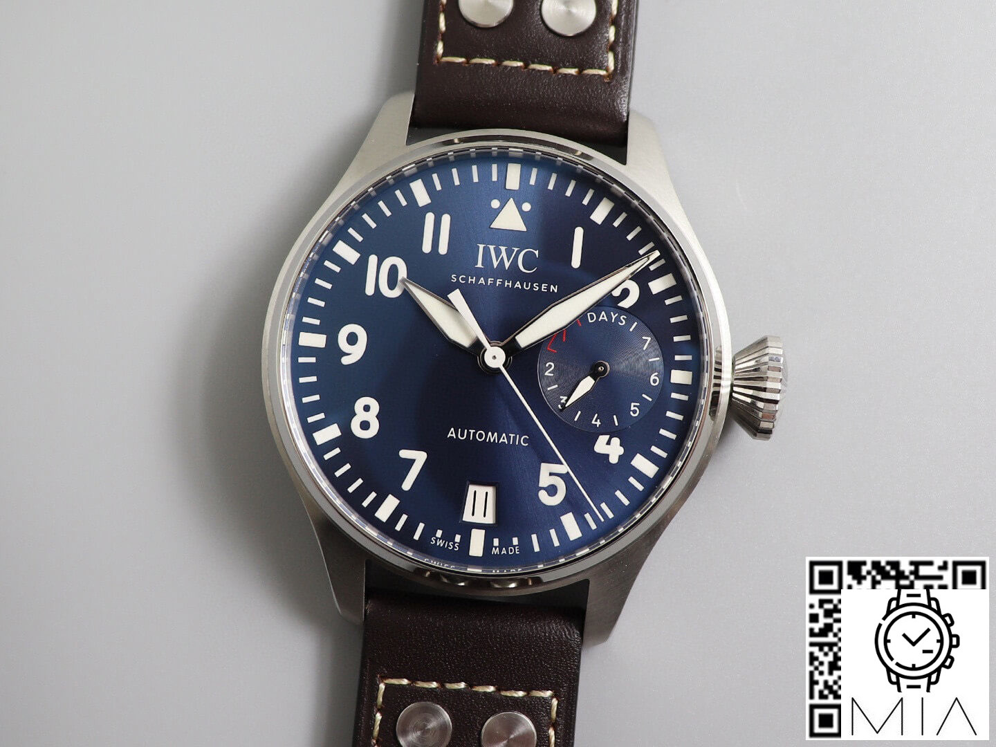 IWC Pilot IW501002 ZF Factory Stainless Steel Bezel