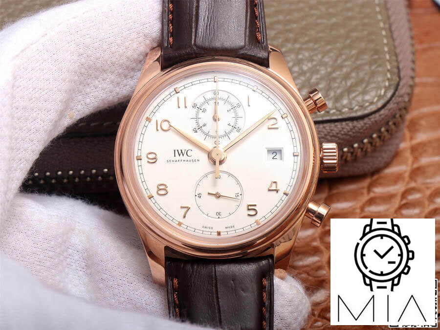 IWC Portugieser IW390301 ZF Factory Brown Strap