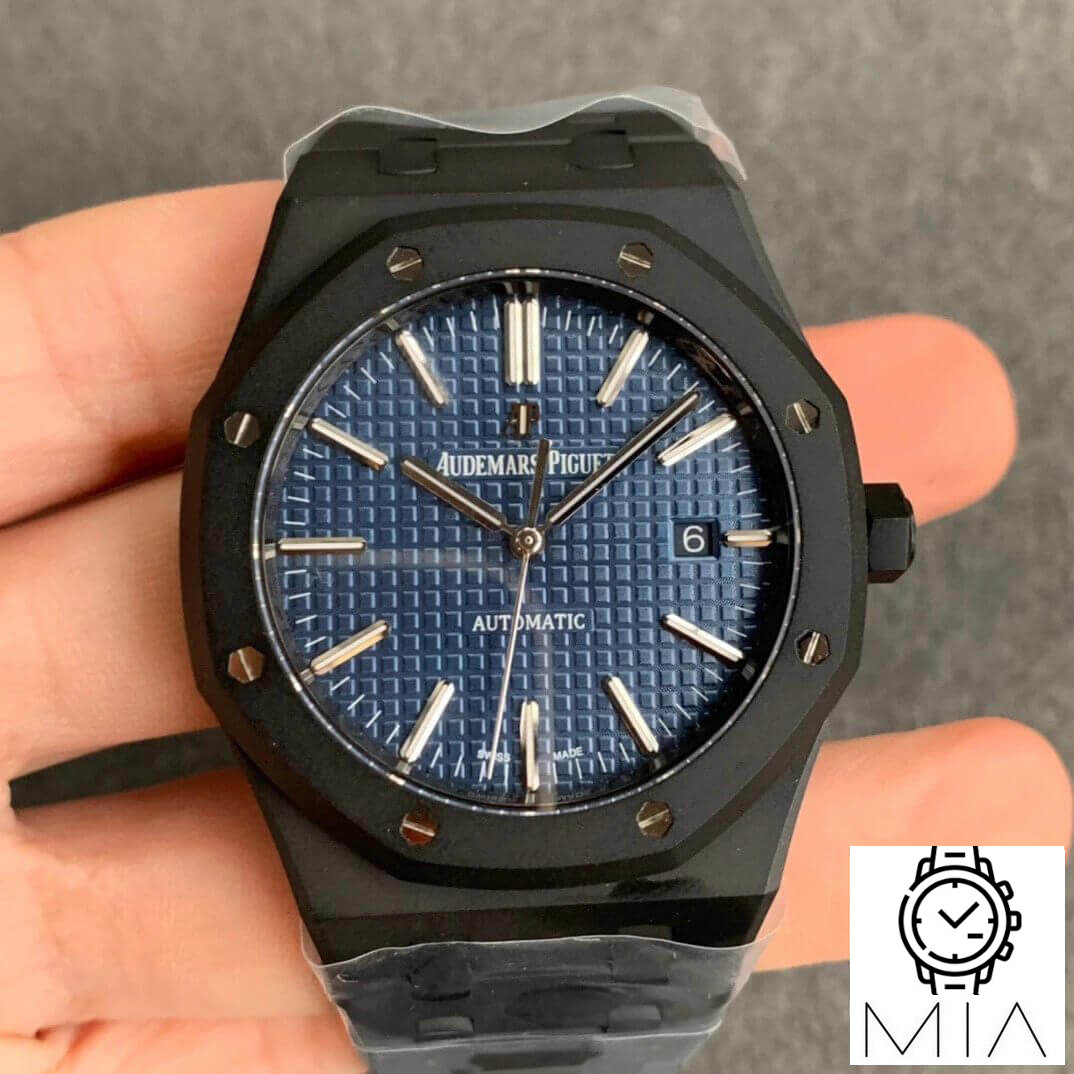 Audemars Piguet Royal Oak 15400 DLC Version ZF Factory Blue Dial