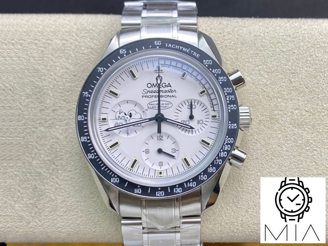 Omega Speedmaster Snoopy Award 311.32.42.30.04.003 OM Factory Stainless Steel Strap