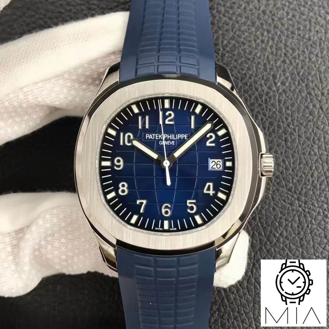 Patek Philippe Aquanaut 5168G-001 3K Factory Blue Strap