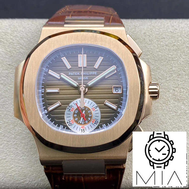 Patek Philippe Nautilus 5980R-001 3K Factory Brown Strap