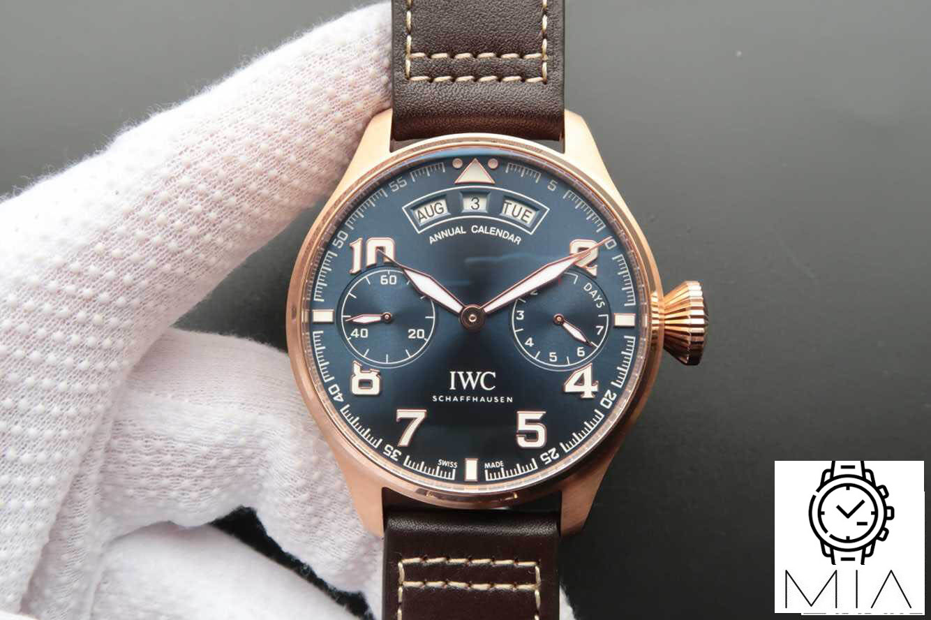 IWC Pilot IW502701 ZF Factory Brown Strap