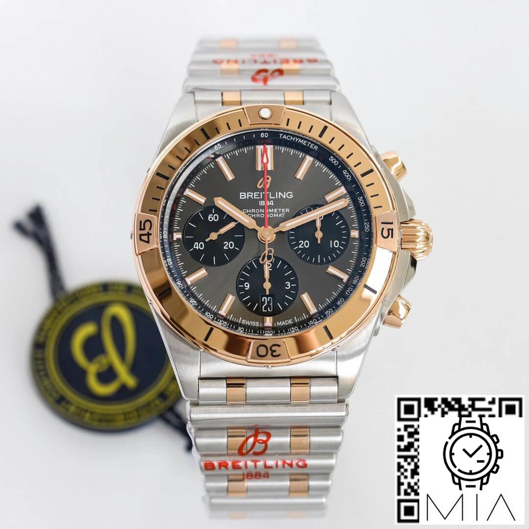 Breitling Chronomat UB0134101B1U1 GF Factory Gold Bezel