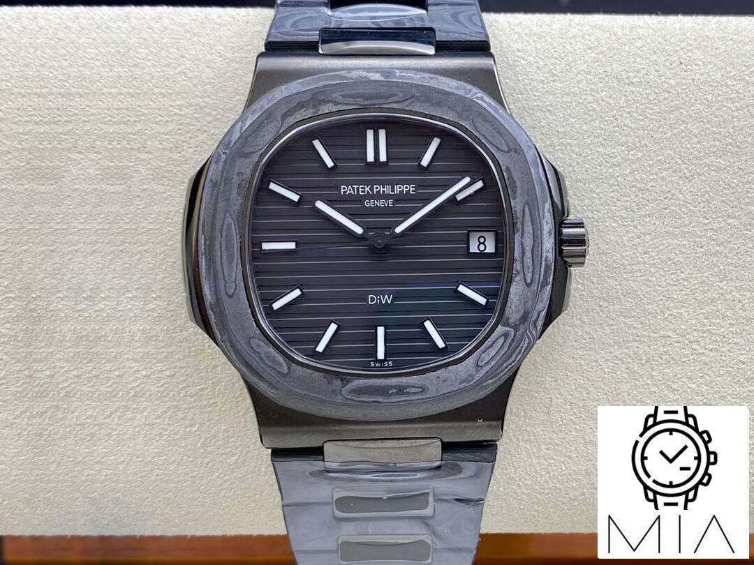 Patek Philippe Nautilus 5711 DiW Black Strap