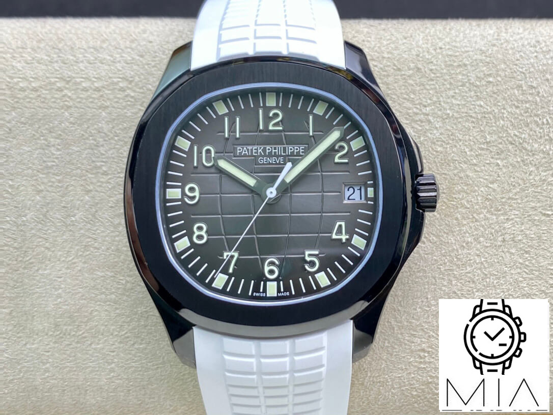 Patek Philippe Aquanaut PP5167 ZF Factory White Rubber Strap