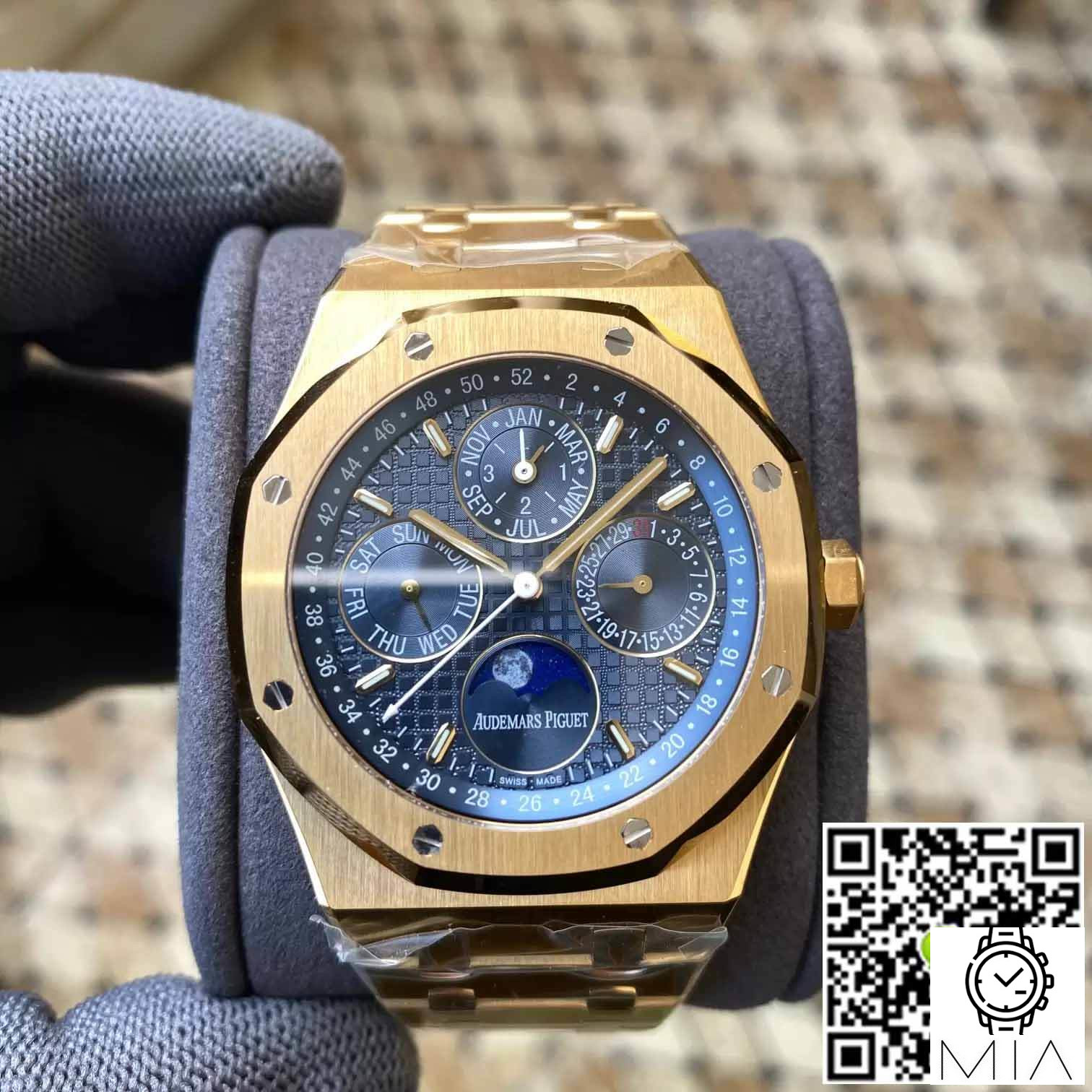 Audemars Piguet Royal Oak 26574BA.OO.1220BA.01 APS Factory Blue Dial