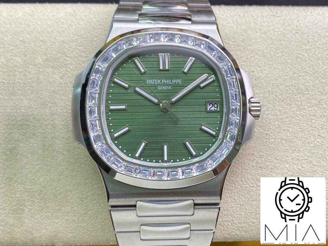 Patek Philippe Nautilus 5711/1300A-001 3K Factory Diamond-Set Bezel