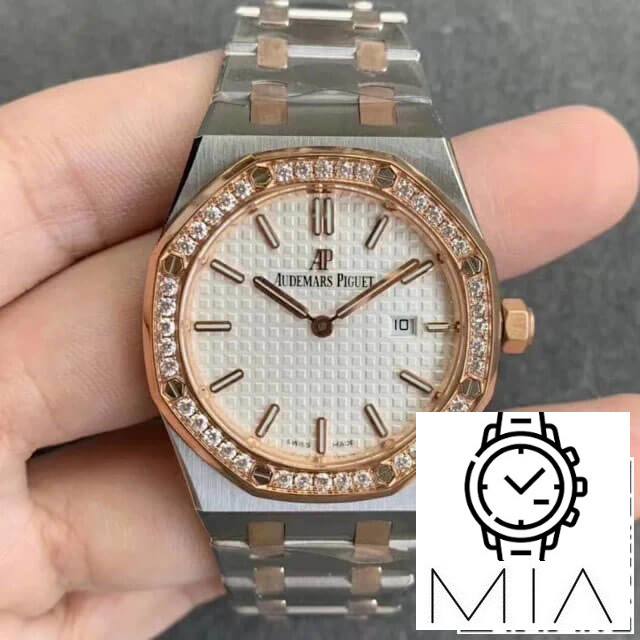 Audemars Piguet Royal Oak 67651SR.ZZ.1261SR.01 JF Factory Diamond-Set Bezel