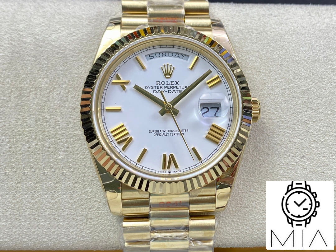 Rolex Day Date M228238-0042 EW Factory Gold Strap