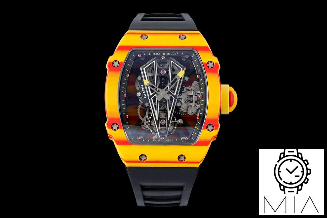 Richard Mille RM27-03 Rafael Nadal Tourbillon RM Factory Black Rubber Strap