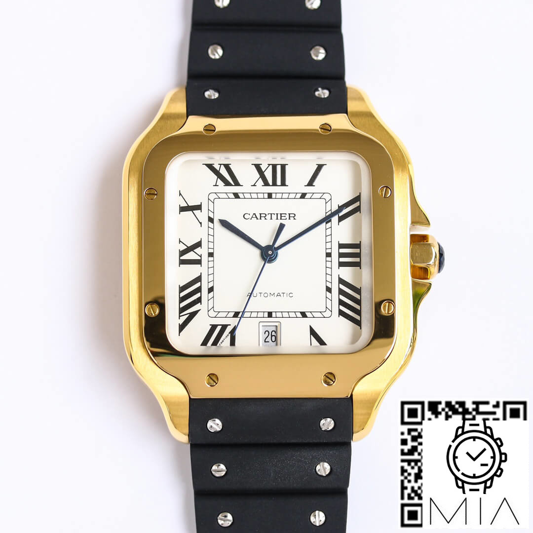 Cartier Santos WGSA0009 GF Factory V2 Yellow Case