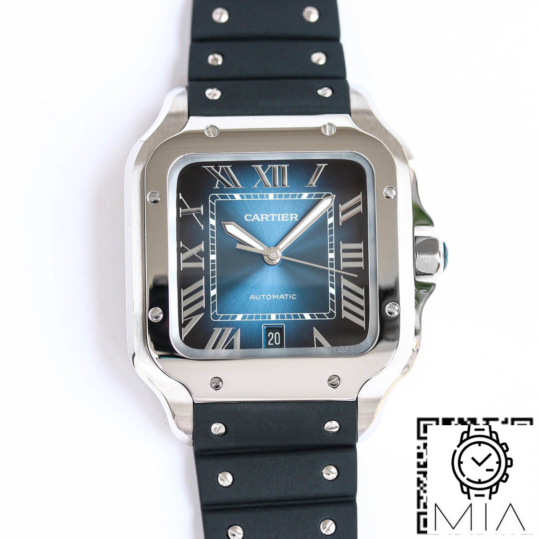 Cartier Santos WSSA0030 GF Factory V2 Stainless Steel Bezel