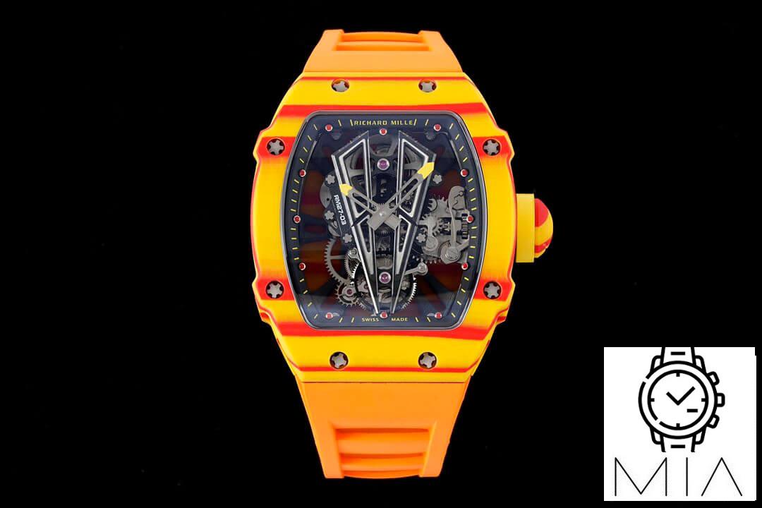 Richard Mille RM27-03 Rafael Nadal Tourbillon RM Factory Orange Strap