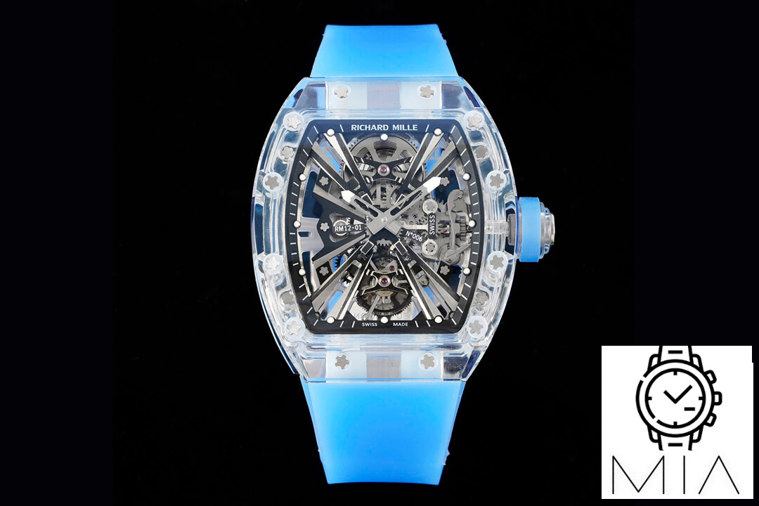 Richard Mille RM12-01 RM Factory Tourbillon Blue Strap