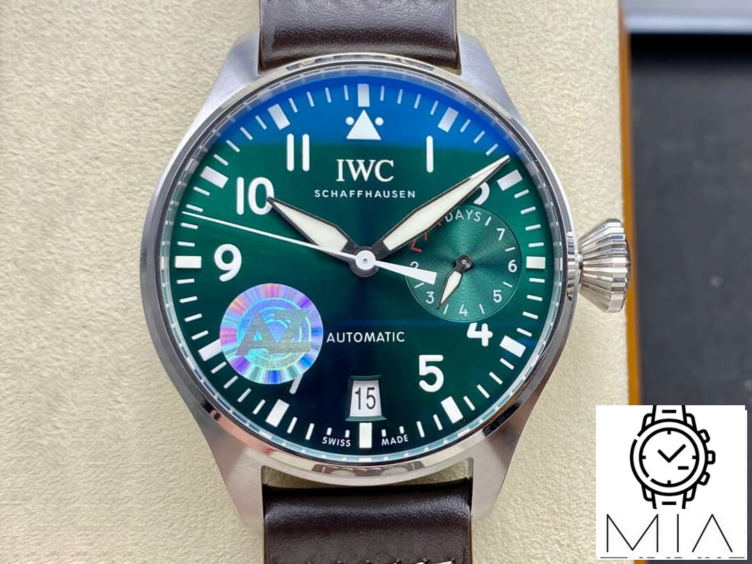 IWC Pilot IW501015 AZ Factory Black Strap