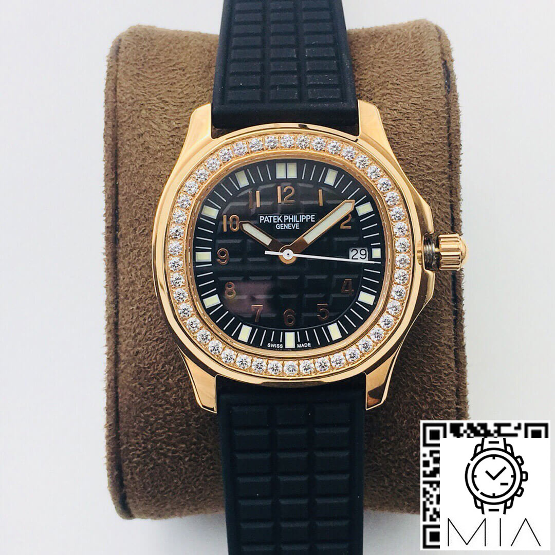 Patek Philippe Aquanaut 5067A Quartz Movement PPF Factory Gold Bezel