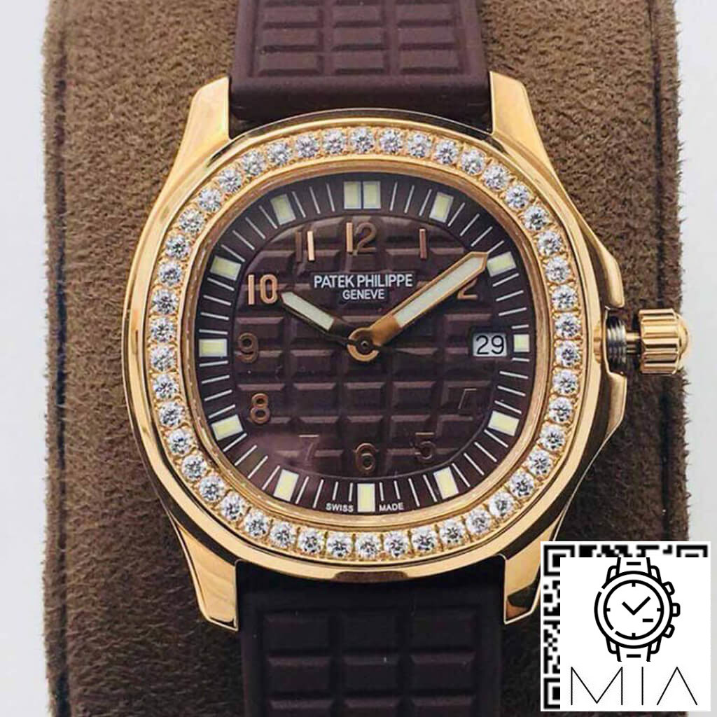 Patek Philippe Aquanaut 5067A Quartz Movement PPF Factory Brown Strap