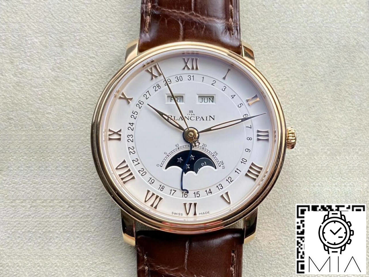 Blancpain Villeret 6654-3642-55B OM Factory V3 White Dial