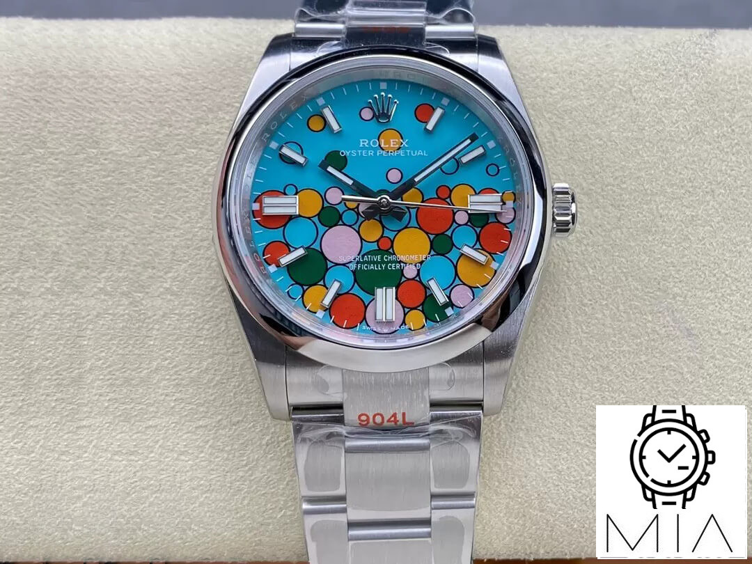Rolex Oyster Perpetual M126000-0009 36MM EW Factory Blue Dial Stainless Steel