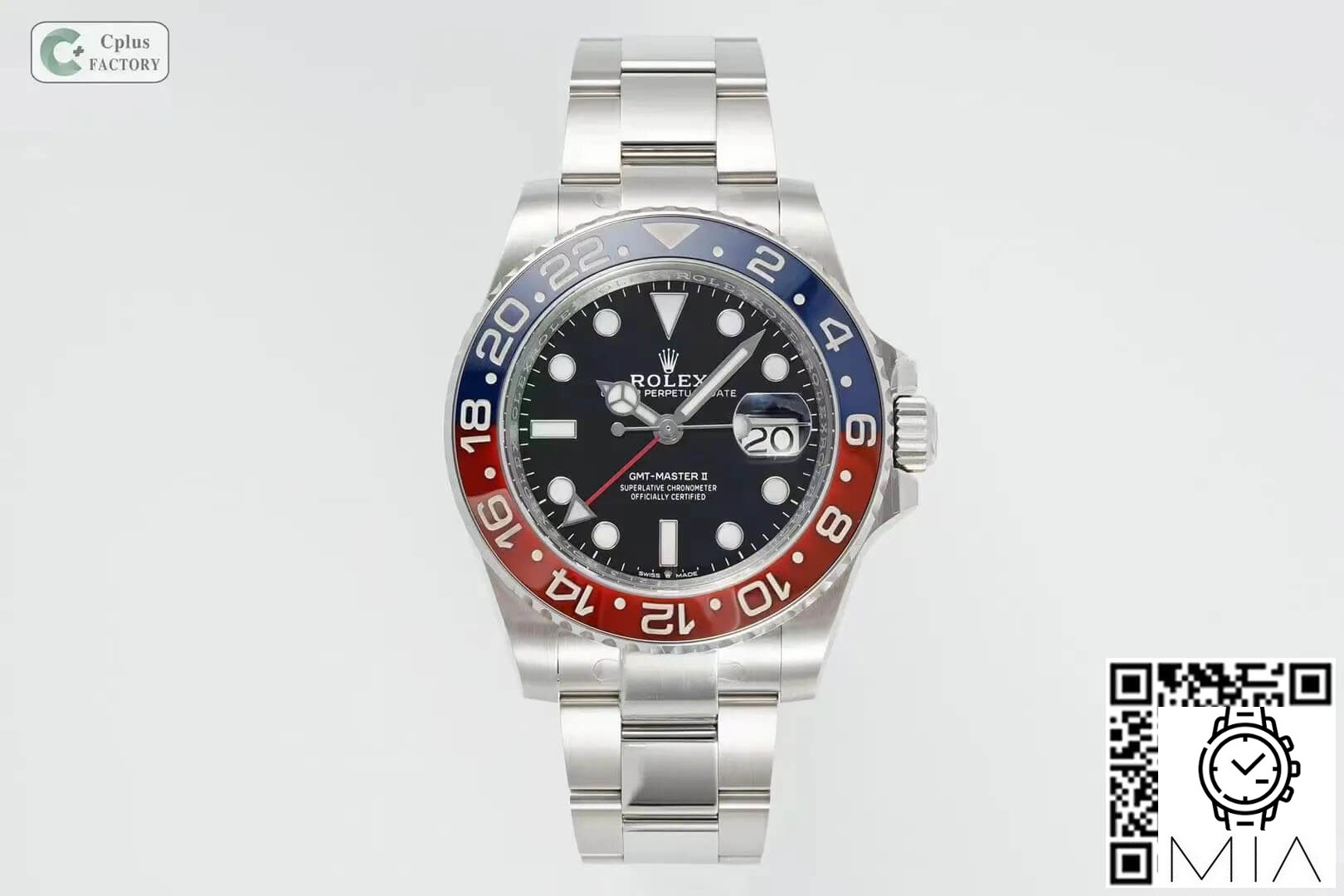 Rolex GMT Master II M126710BLRO-0002 C+ Factory Stainless Steel