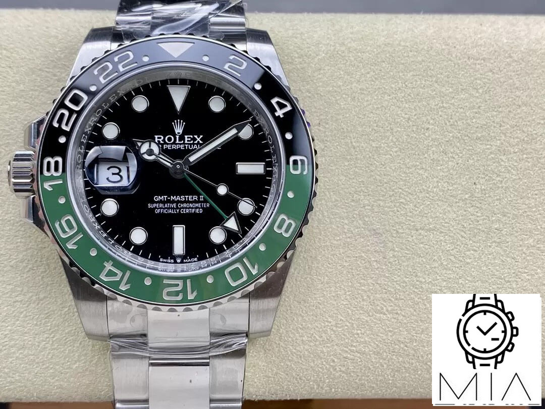 Rolex GMT Master II M126720VTNR-0001 C+ Factory Black Green Bezel