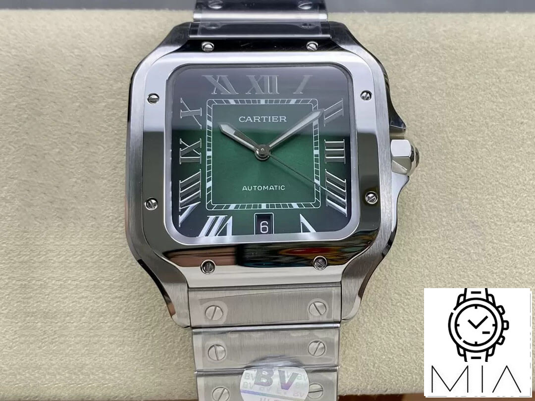 Cartier De Santos WSSA0062 BV Factory Silver Strap