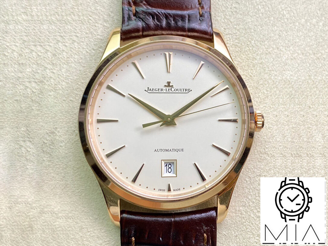 Jaeger-LeCoultre Master-ultra-thin 1232510 ZF Factory Rose Gold Bezel