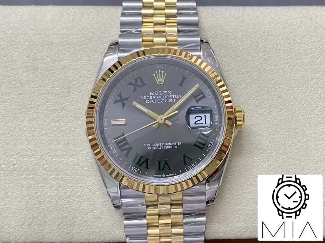 Rolex Datejust M126233-0035 36MM VS Factory Stainless Steel Yellow Gold