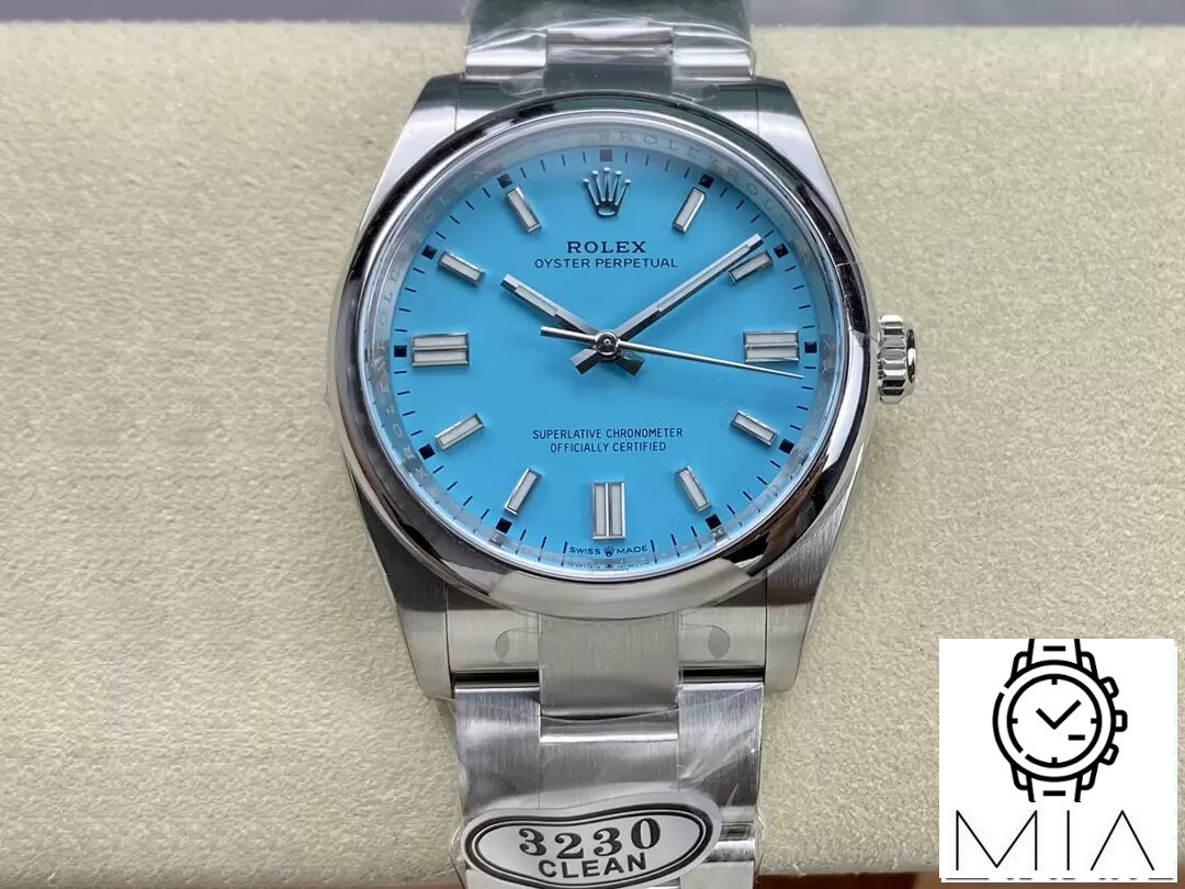 Rolex Oyster Perpetual M126000-0006 36MM Clean Factory Blue Dial