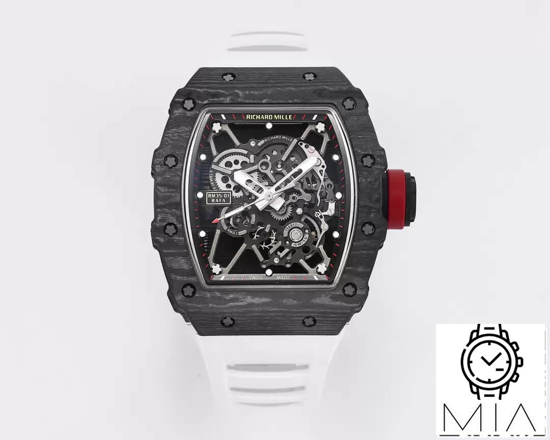 Richard Mille RM35-01 BBR Factory Skeleton Dial Rubber Strap