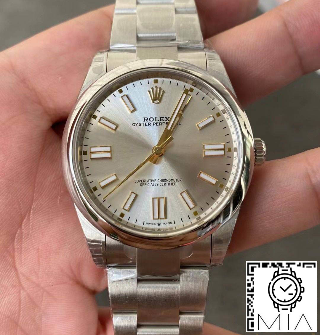 Rolex Oyster Perpetual M124300-0001 41MM VS Factory Silver Stainless Steel